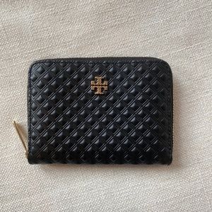 Tory Burch Marion Embossed Zip Coin Purse